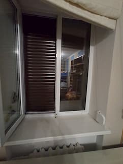 Защитные ролеты - установлены 13.11.2020