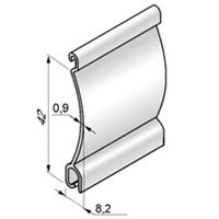 Защитные ролеты - профиль AER42