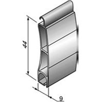Защитные ролеты - профиль AER44/S