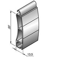 Защитные ролеты - профиль AER55/S